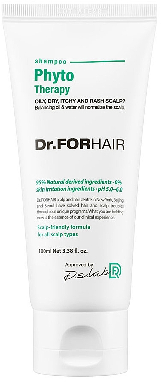 Szampon fitoterapeutyczny do wrażliwej skóry głowy - Dr.FORHAIR Phyto Therapy Shampoo — Zdjęcie N4