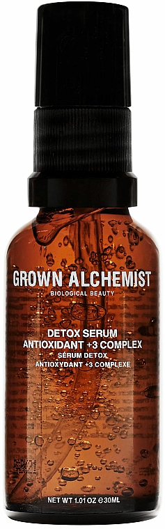 Detoksykacyjne serum do twarzy - Grown Alchemist Detox Serum Antioxidant +3 Complex — Zdjęcie N1
