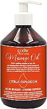 Kup Olejek do masażu Eksplozja cytrusów - Eco U Citrus Explosion Massage Oil