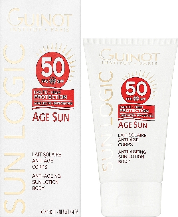 Balsam przeciwsłoneczny do ciała - Guinot Age Sun Lotion Body SPF50 — Zdjęcie N2