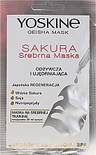Kup Odżywczo-ujędrniająca srebrna maska na tkaninie do twarzy - Yoskine Geisha Mask Sakura