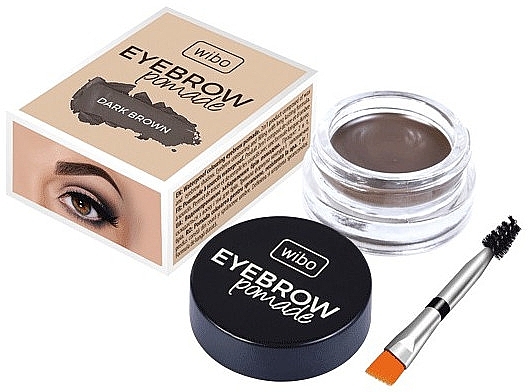 PRZECENA! Wodoodporna pomada 2 w 1 do brwi - Wibo Eyebrow Pomade * — Zdjęcie N1