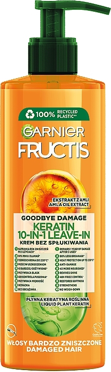 Garnier Fructis Goodbye Damage - Krem do włosów 10w1 bez spłukiwania