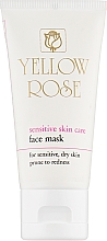 Maska do skory wrażliwej - Yellow Rose Sensitive Skin Care Mask — Zdjęcie N1