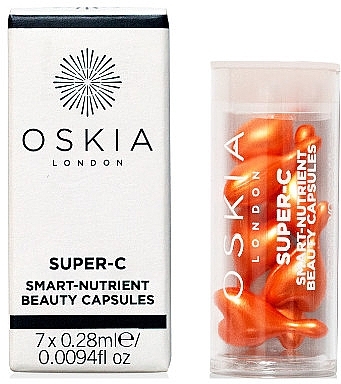 Kapsułki odżywcze z witaminą C - Oskia Super C Smart Nutrient Beauty Capsules (mini) — Zdjęcie N1