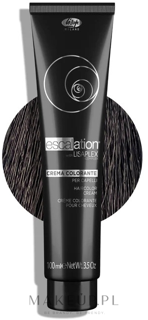 Krem do farbowania włosów - Lisap Escalation with Lispalex Complex Haircolor Cream — Zdjęcie 1/00