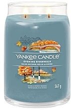 Świeca zapachowa w słoiczku Evening Riverwalk, 2 knoty - Yankee Candle Singnature — Zdjęcie N1