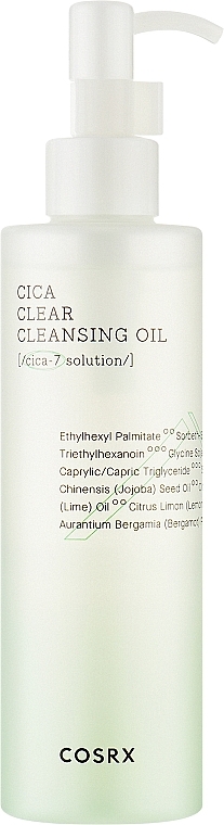 Hydrofilowy olejek do twarzy - Cosrx Pure Fit Cica Clear Cleansing Oil — Zdjęcie N3