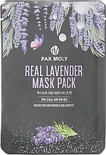 PREZENT! Maska w płachcie z ekstraktem z lawendy - Pax Moly Real Lavender Mask Pack — Zdjęcie N1