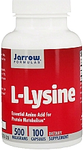 Kup Suplement diety L-lizyna, 500 mg - Jarrow Formulas L-Lysine 500mg