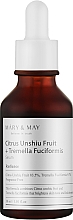 Serum do twarzy z wyciągiem z zielonej mandarynki i grzybem Tremella - Mary & May Citrus Unshiu + Tremella Fuciformis Serum — Zdjęcie N1