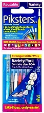 Szczoteczki międzyzębowe 00-6, 8 szt - Piksters Interdental Brushes Variety — Zdjęcie N1