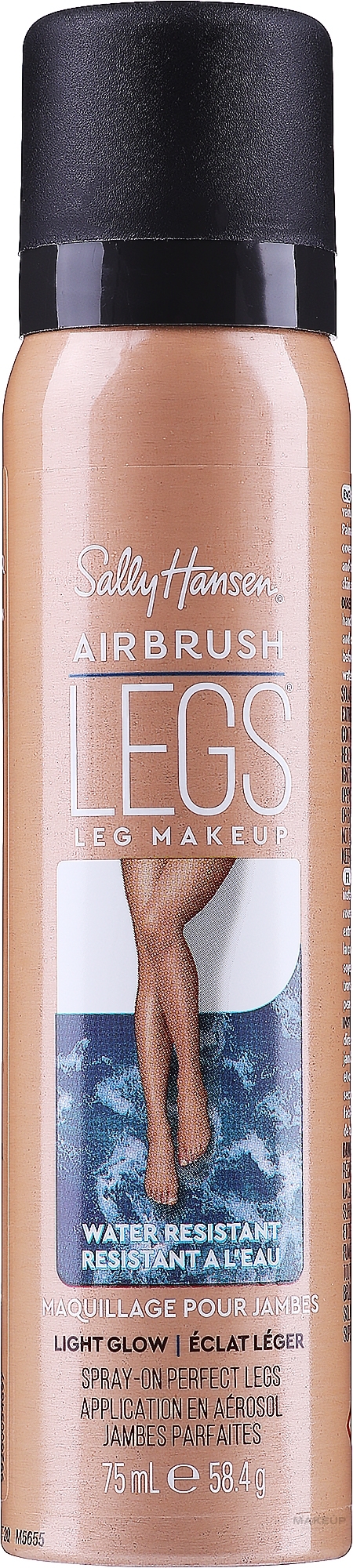 Rajstopy w sprayu - Sally Hansen Airbrush Legs Light Glow — Zdjęcie 75 ml