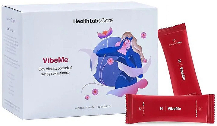 Suplement diety Gdy chcesz pobudzić swoją seksualność - Health Labs Care VibeMe — Zdjęcie N1