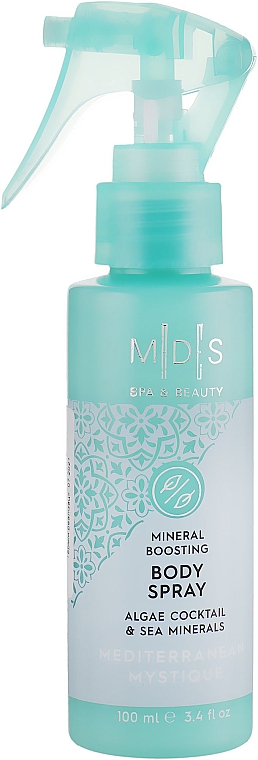 Spray do ciała Algi i minerały morskie - Mades Cosmetics Mediterranean Mystique Body Spray — Zdjęcie N1