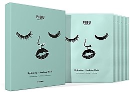 Kup Zestaw maseczek do twarzy - Pibu Beauty Hydrating-Soothing Mask Set (f/mask/5x29ml)