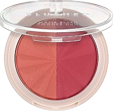 Podwójny róż do twarzy - MUA Blushed Duo Powder Blusher — Zdjęcie N1