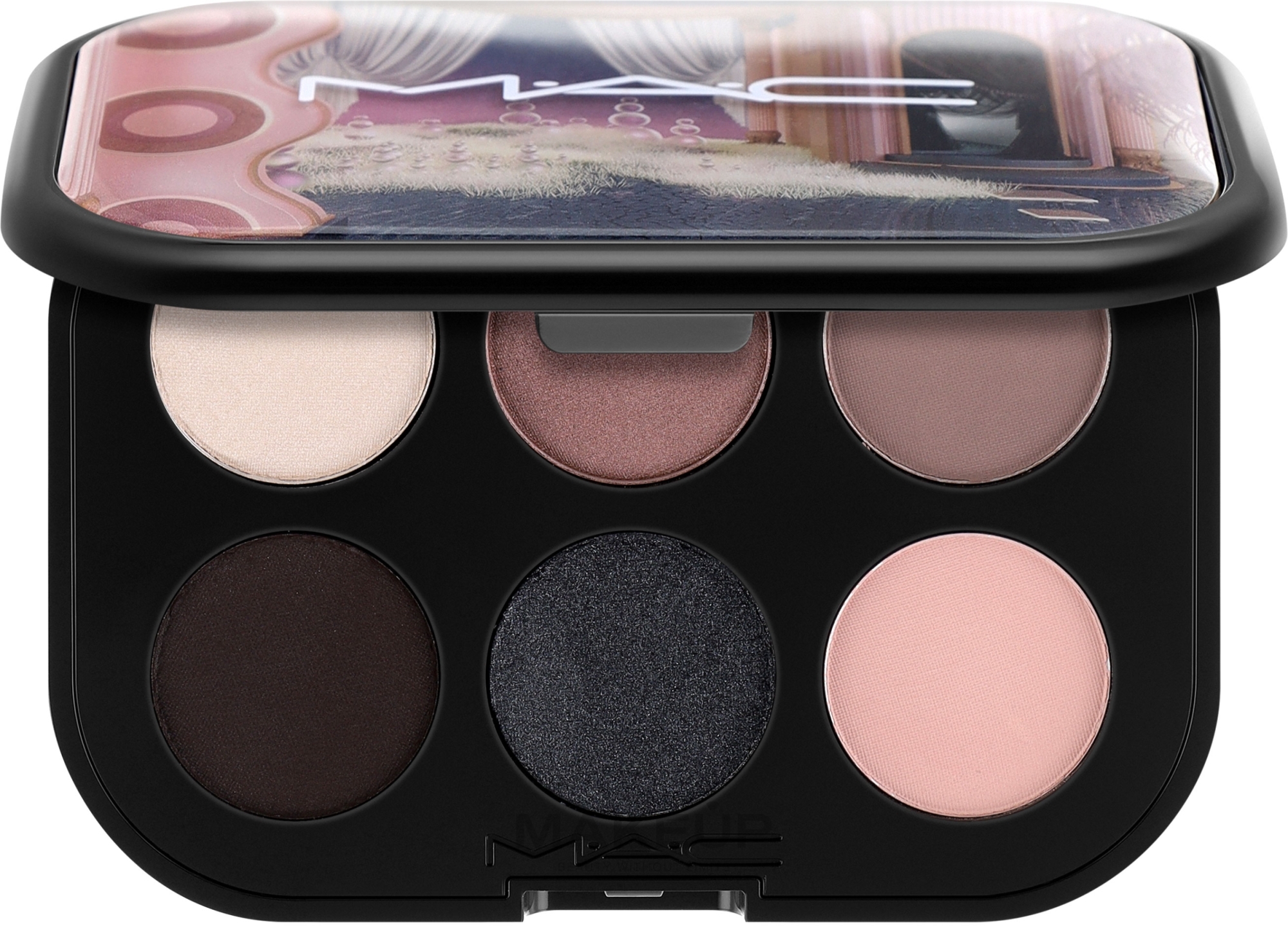 Paleta cieni do powiek - MAC Connect In Colour Eye Shadow Palette 6 Colours — Zdjęcie Encrypted Kryptonite