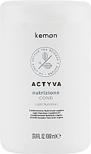 Odżywka do lekko suchych włosów - Kemon Actyva Nutrizione Cond — Zdjęcie N3