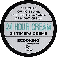 PREZENT! 24-godzinny naturalny krem nawilżający do twarzy - Ecooking 24 Hours Cream (mini) — Zdjęcie N1