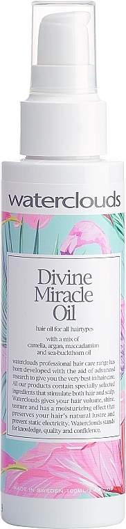 Regenerujący olejek do włosów - Waterclouds Divine Miracle Oil — фото N1