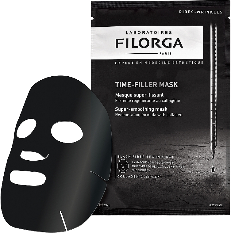Intensywna maseczka wygładzająca zmarszczki - Filorga Time-Filler Mask — Zdjęcie N1