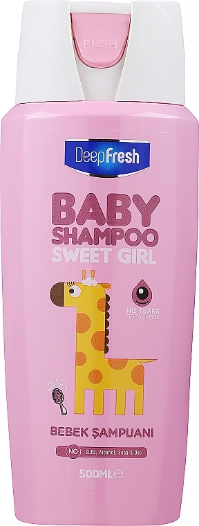 Szampon do włosów dla dzieci - Aksan Deep Fresh Baby Shampoo Sweet Girl — Zdjęcie N1