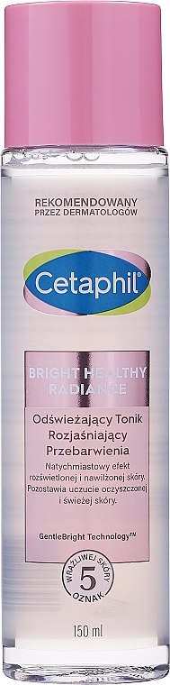 Rozświetlający tonik do twarzy - Cetaphil Bright Healthy Radiance Face Tonic — Zdjęcie N1