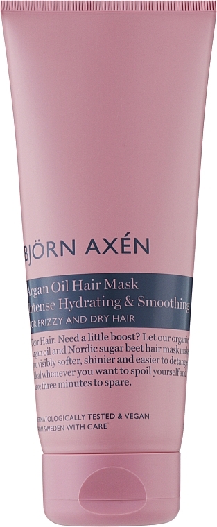 Maska do włosów z olejkiem arganowym - BjOrn AxEn Argan Oil Hair Mask — Zdjęcie N1