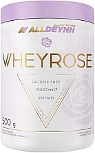 Kup Białko z enzymami trawiennymi, wanilia - AllNutrition ALLDeynn WheyRose