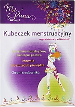 Kubeczek menstruacyjny z pętelką, rozmiar M, fuksja - MeLuna Sport Menstrual Cup — Zdjęcie N1