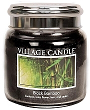 Kup Świeca zapachowa w słoiku - Village Candle Black Bamboo Scented Candle in Jar with Metal Lid