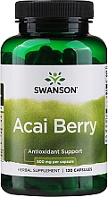 Kup Suplement diety Jagody Acai - Swanson Acai Berry 500 mg