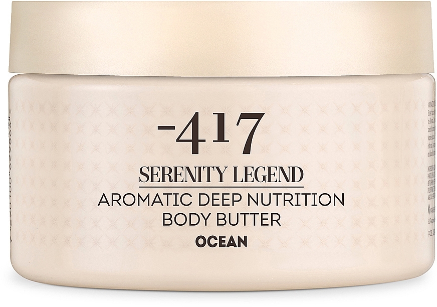 Głęboko nawilżające masło do ciała Ocean - -417 Serenity Legend Aromatic Body Butter Ocean — Zdjęcie N3