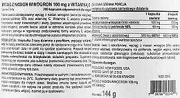 Suplement diety z ekstraktem z pestek winogron w kapsułkach, 100 mg - Now Foods Grape Seed 100mg Standardized Extract  — Zdjęcie N4