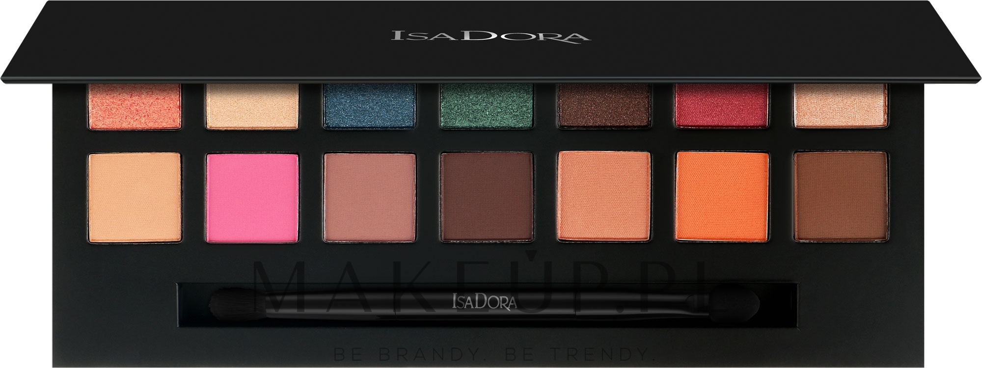 Paleta cieni do powiek - IsaDora Color Burst Eyeshadow Palette — Zdjęcie 11.2 g
