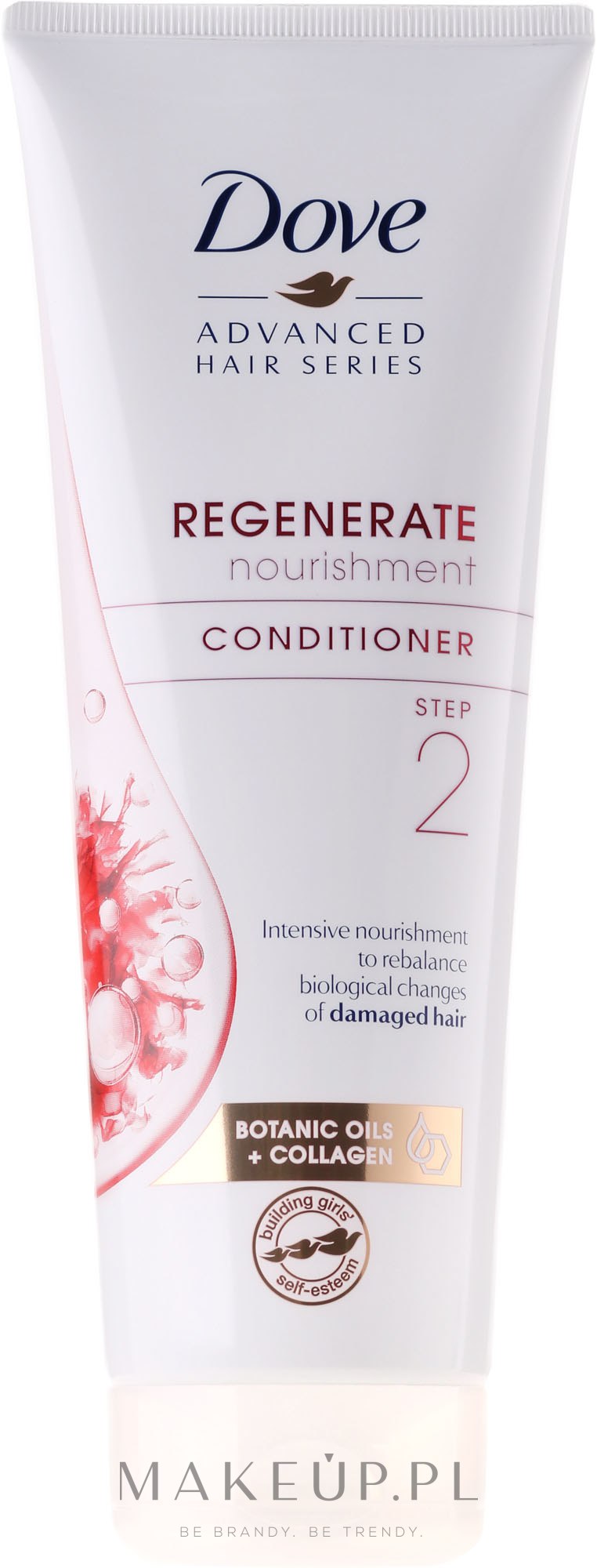 Regenerująca odżywka do włosów zniszczonych - Dove Advanced Hair Series Regenerate Nourishment Conditioner Step 2 — Zdjęcie 250 ml