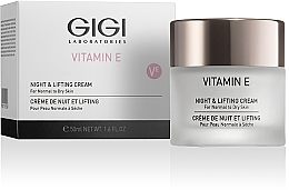 Nocny krem liftingujący - Gigi Vitamin E Night & Lifting Cream — Zdjęcie N2