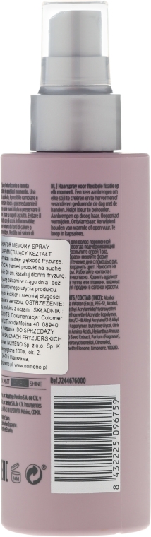 Spray utrwalający do włosów - Revlon Professional Style Masters Creator Memory Spray 1 — Zdjęcie N2