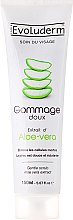 Kup Aloesowy peeling gommage do twarzy - Evoluderm Soin du Visage Gentle Scrub Aloe Vera Extract