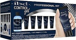 Kup Zestaw - IBD Spa Control Gel Professional Kit (gel/6x56ml + gel/147ml + bonder/14ml + top/14ml + dehydrate/14ml + spatula/1pc + brush/1pc)
