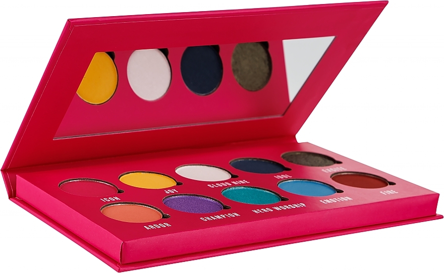 Paleta cieni do powiek - Makeup Obsession Be Crazy About Eyeshadow Palette — Zdjęcie N3