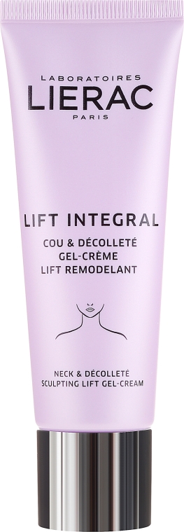 Modelujący żel-krem liftingujący do szyi i dekoltu - Lierac Lift Integral Cream-Gel — Zdjęcie N2