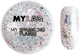 Pyłek do paznokci - MylaQ My Sparkling Flakes — Zdjęcie N1