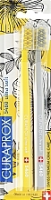 Zestaw ultramiękkich szczoteczek do zębów, CS 5460, żółta + szara - Curaprox — Zdjęcie N1