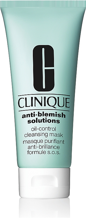 Kojąca maseczka na bazie naturalnej glinki - Clinique Anti-Blemish Solutions Oil-Control Cleansing Mask — Zdjęcie N1