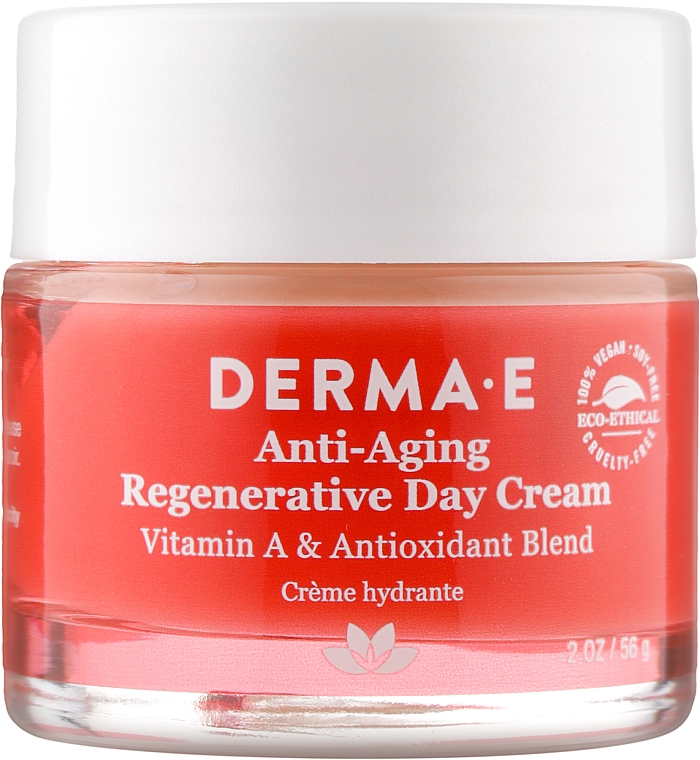Przeciwstarzeniowy krem przeciwutleniający na dzień - Derma E Anti-Wrinkle Regenerative Day Cream