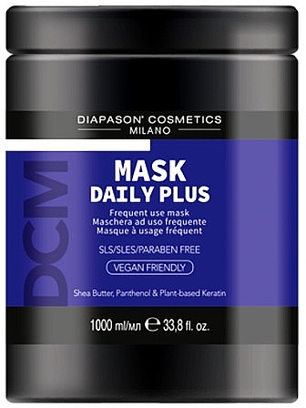 Maska do włosów do codziennego użytku - DCM Daily Plus Mask — Zdjęcie N1