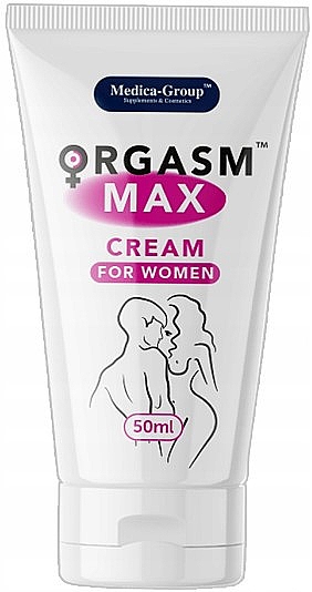 Intymny krem potęgujący doznania dla kobiet - Medica-Group Orgasm Max Cream For Women — Zdjęcie N1