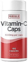Suplement diety z witaminą C, 1000 mg, kapsułki - Pure Gold Vitamin-C Caps — Zdjęcie N1